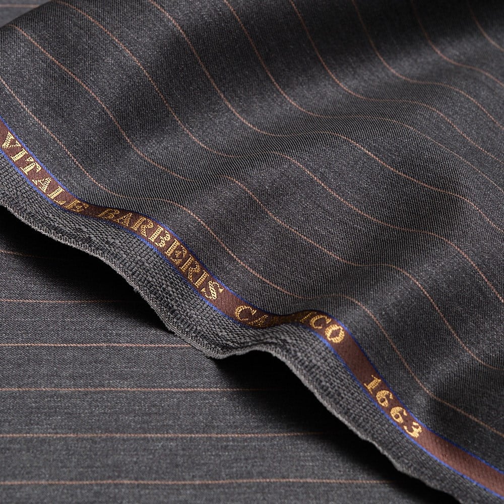 Vitale Barberis Takımlık Gri Taba Çizgi 24