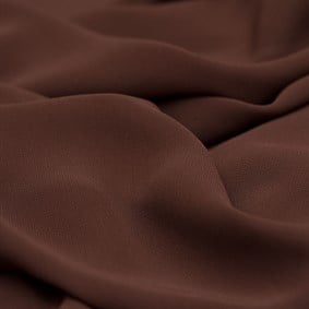 Multi Şifon Kumaş Açık Kahve