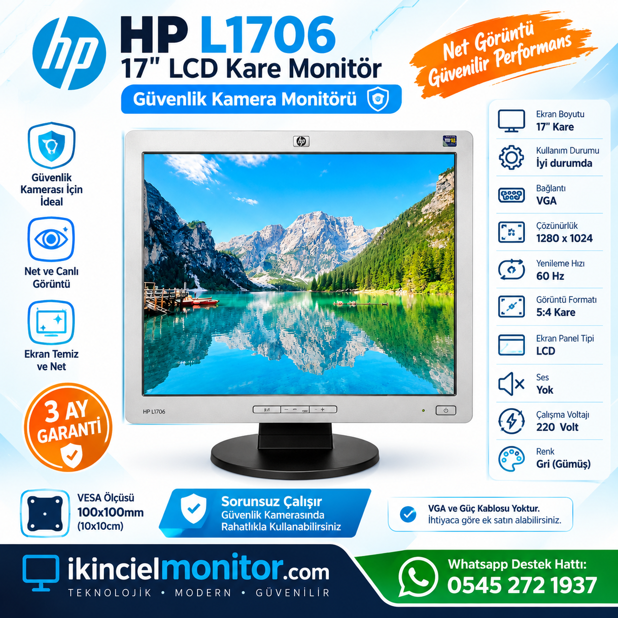 HP L1706 17
