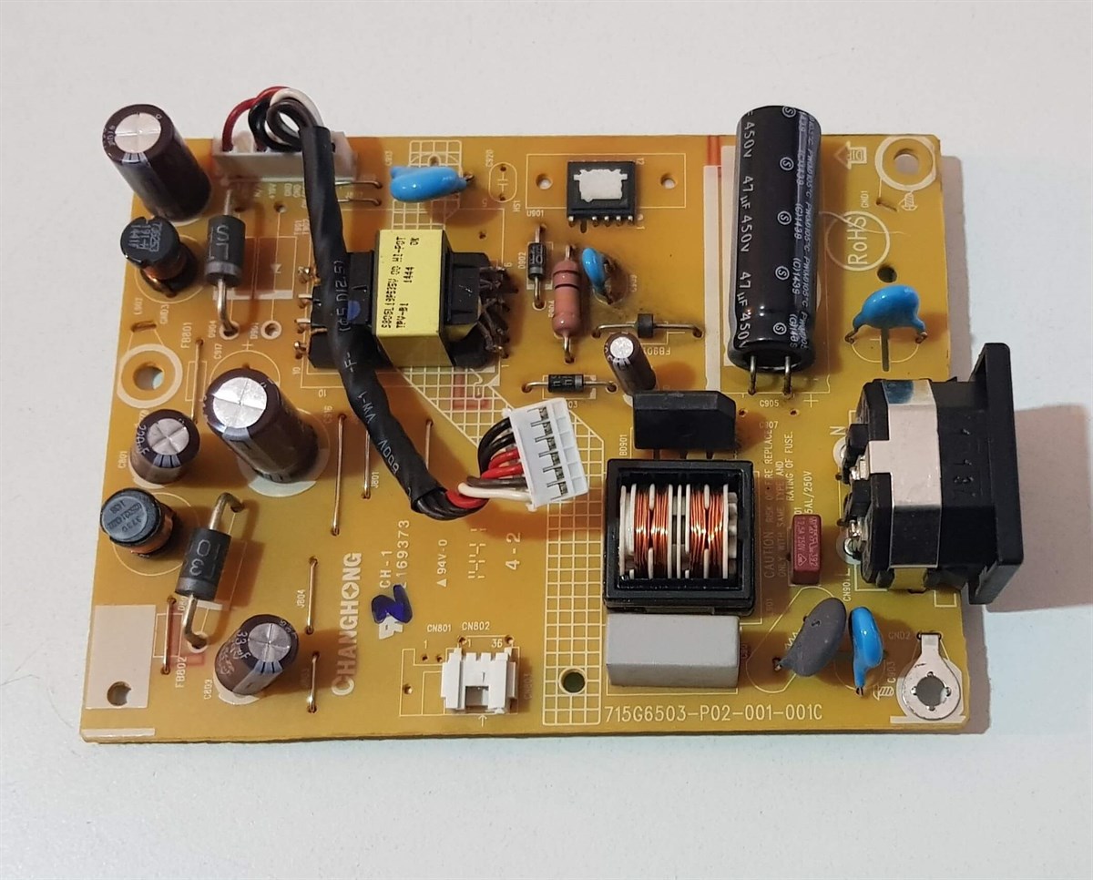 AOC E970SWN MONİTÖR POWER KARTI, MAİN BOARD, 715G6503-P02-001-001C,