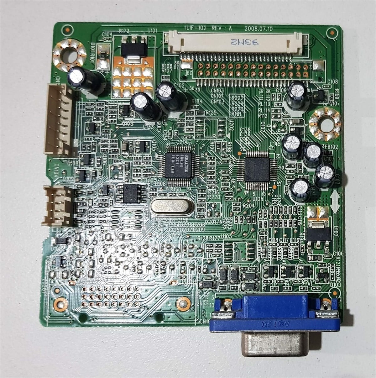 ASUS VH192D 18.5 inç VGA GÖRÜNTÜ KARTI GRAFİK KARTI ANAKART ILIF-102 REV.A 491791300100R