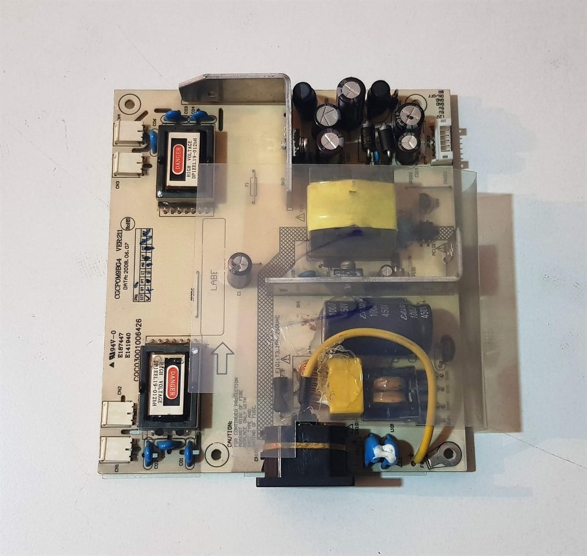 BEKO M9WGL5 19 İNÇ WİDE MONİTÖR POWER BESLEME KARTI 19BG4-311, CGCPOM9BG4 REV311