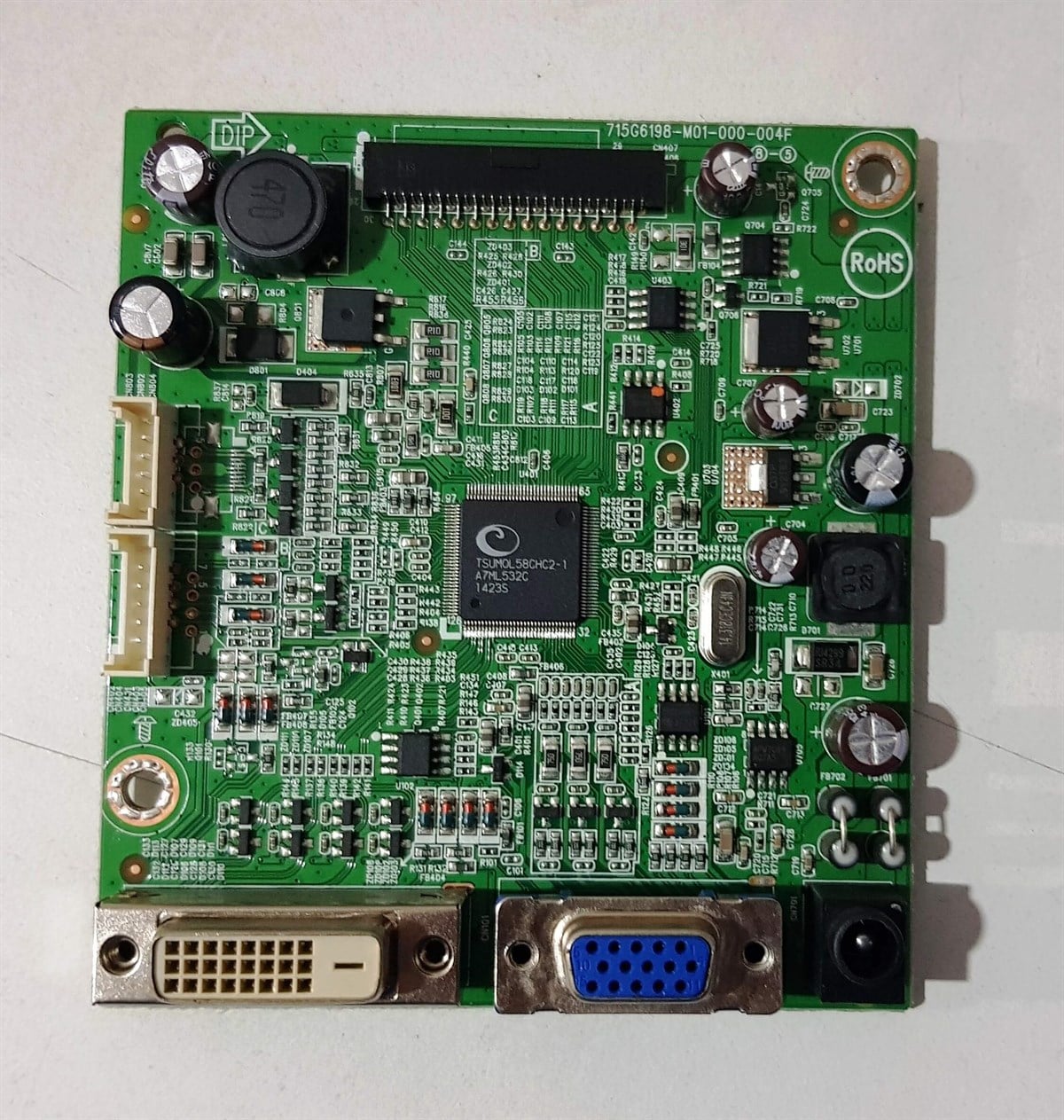 BENQ VW2245-T 22 inç LED MONİTÖRÜN VGA GÖRÜNTÜ KARTI, GRAFİK KARTI, ANAKART, POWER KARTI, 715G6198-M01-000-004F,