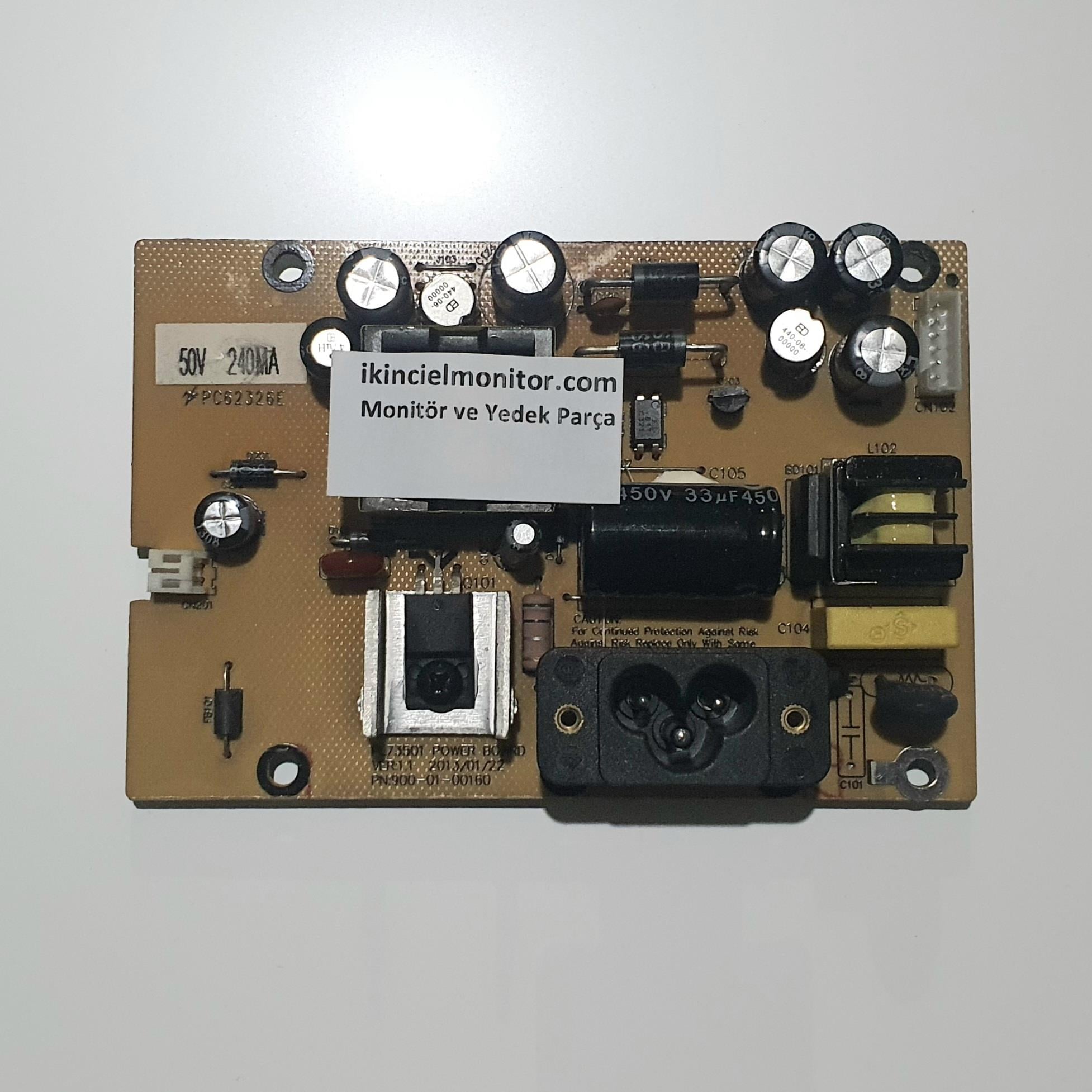 PL73501 Casper m989a Monitör Besleme Kartı 2.El Çıkma