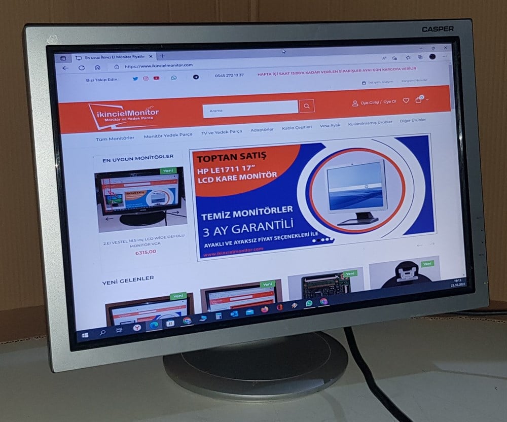 CASPERCASPER 2000W 2006AW 20 inç LCD WİDE GENİŞ EKRAN MONİTÖR AZ DEFOLU DAHİLİ HOPARLÖRLÜKamera MonitörleriCASPER 2000W 2006AW 20 inç LCD WİDE GENİŞ EKRAN MONİTÖR AZ DEFOLU DAHİLİ HOPARLÖRLÜ