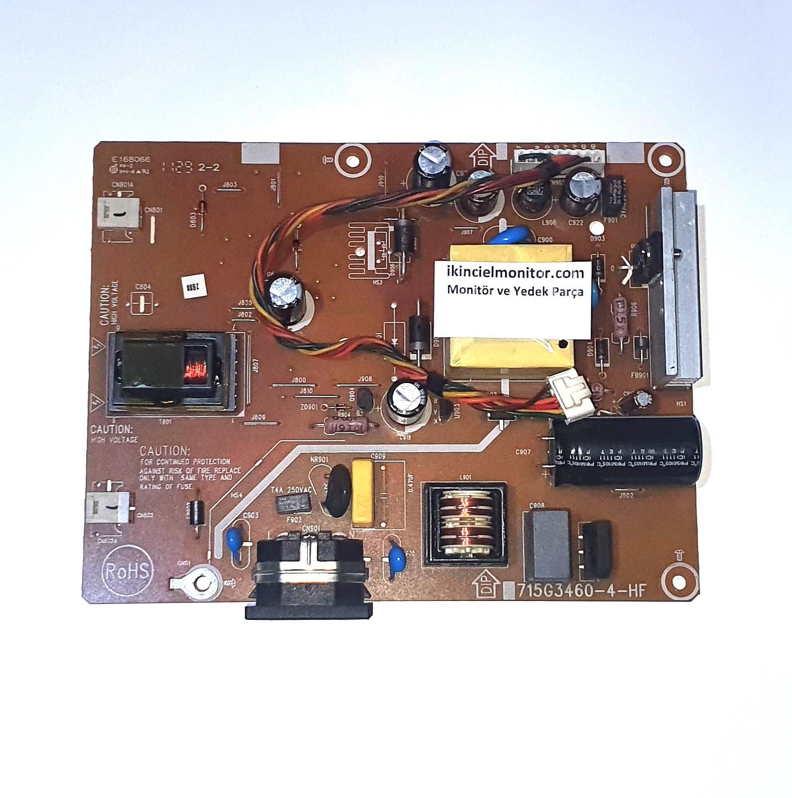 715G3460-4-HF Dell 17 inç Monitör Besleme Güç Kartı
