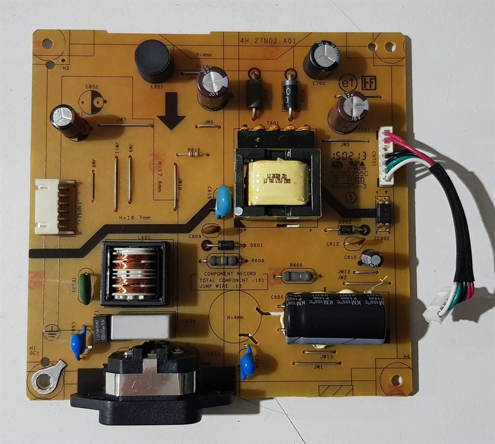 DELL E2214HB LED MONİTÖRÜN POWER BESLEME KARTI GÜÇ KARTI 4H.27N02.A01