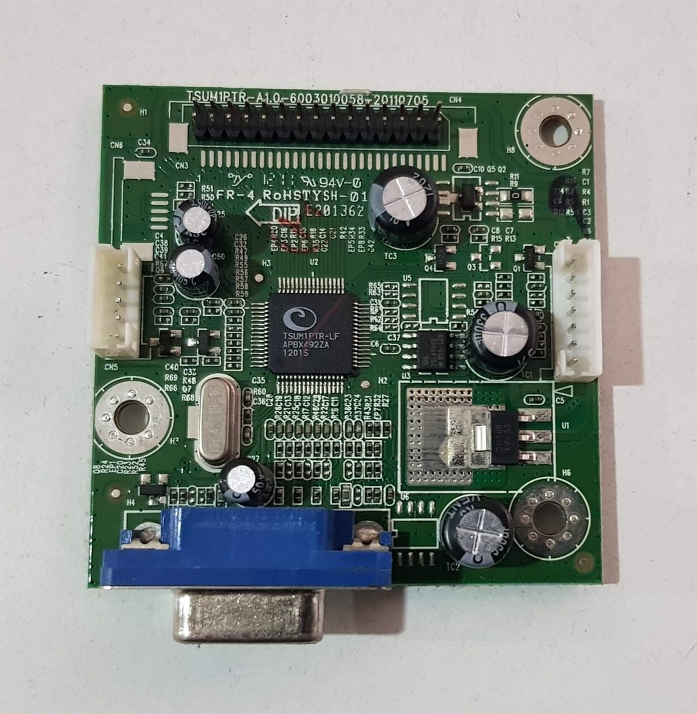 EXPER 1817 18.5 inch W LED MONİTÖRÜN VGA GÖRÜNTÜ KARTI GRAFİK KARTI ANAKART TSUM1PTR-A1.0 6003010058-201110705