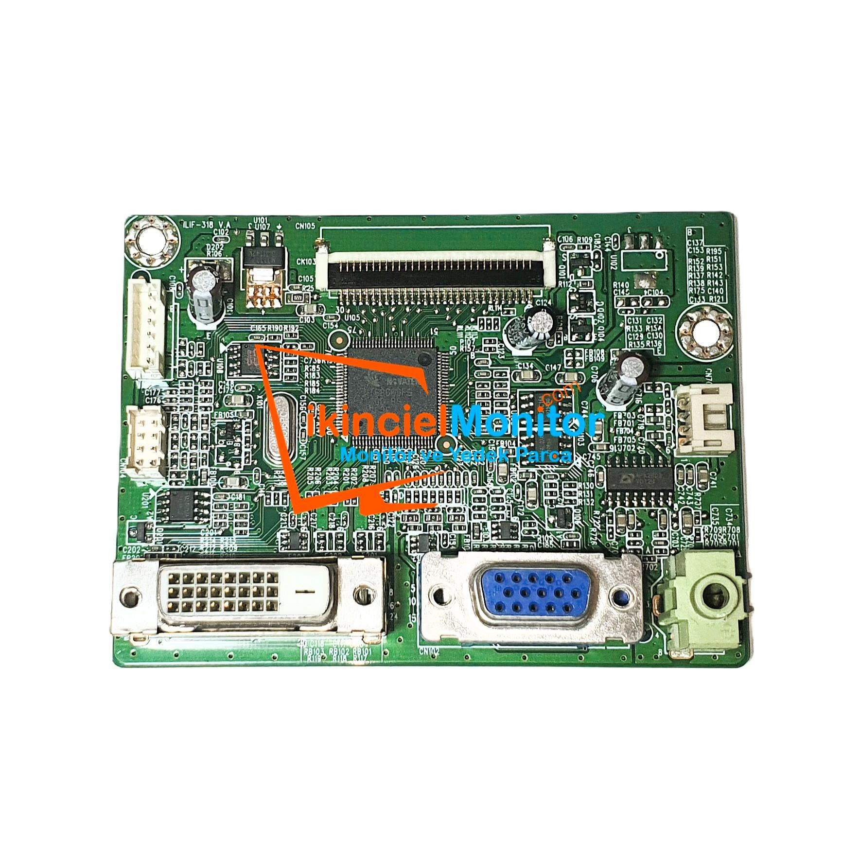 ILIF-318 492A01771300R Fujitsu L20T-4 Led Monitör Anakart
