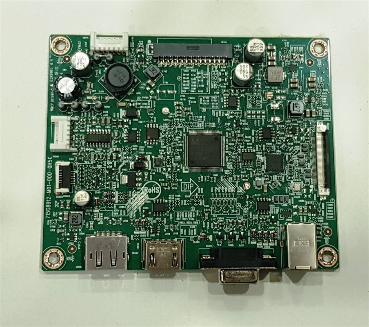 HP E233 23 inç LED MONİTÖR VGA GRAFİK, GÖRÜNTÜ KARTI, MAİN BOARD,715G8912-M01-000-0H5K,