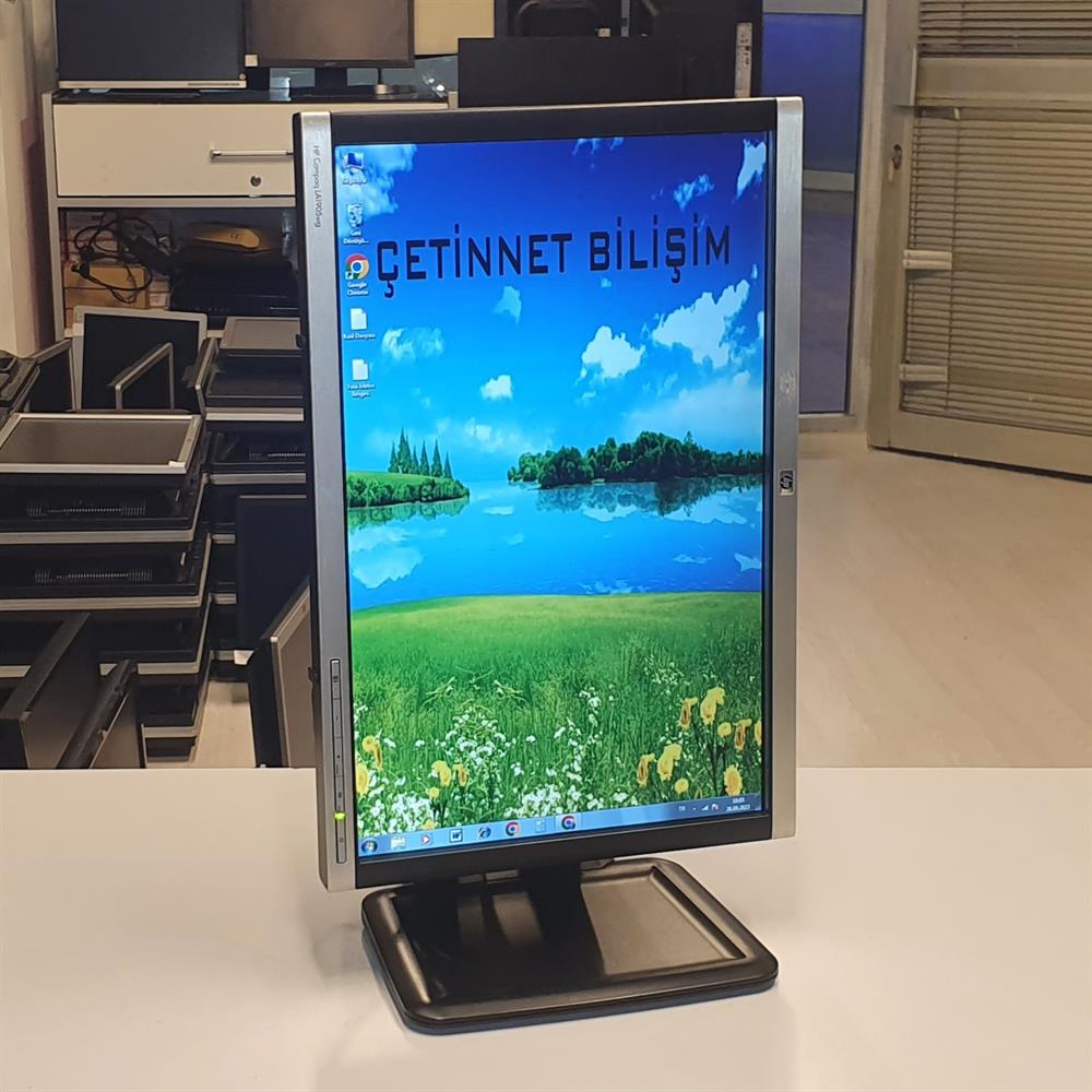 HP Hewlett-PackardHP LA1905WG 19 LCD GENİŞ EKRAN MONİTOR VGA DVI DisplayPort GİRİŞLİ YATAY VE DİKEY KULLANIM2.EL Temiz MonitörHP LA1905WG 19 inç Lcd Monitör DisplayPort Girişli 2.El