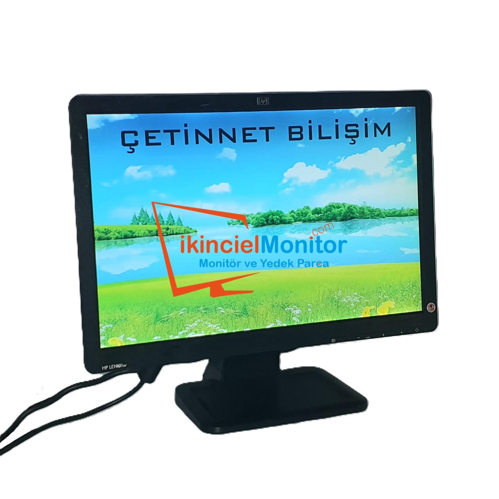 HP LE1901W 19 inç Lcd Wide Geniş Ekran Monitör Vga 2.El 