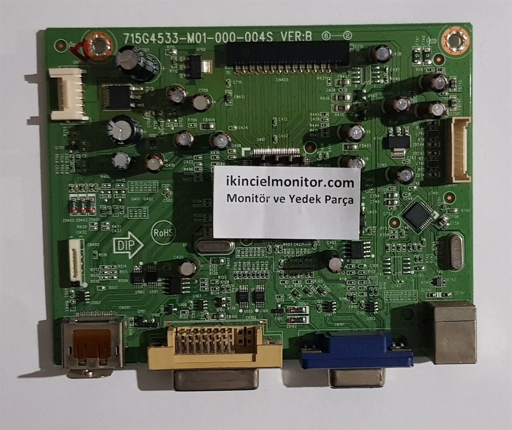 HPHP LA2306X MONİTÖRÜN VGA EKRAN ANAKARTI MAİN BOARD 715G4533-M01-000-004S VER.BVGA Ekran AnakartHP LA2306X MONİTÖRÜN VGA EKRAN ANAKARTI MAİN BOARD 715G4533-M01-000-004S VER.B