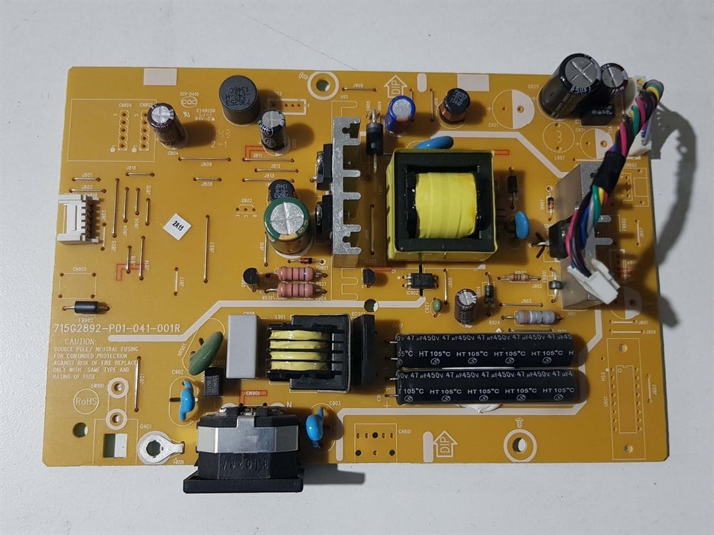 PACKARD BELL Viseo223DX bd 22 inç LED MONİTÖRÜN POWER BESLEME KARTI GÜÇ KARTI 715G2892-P01-041-001R