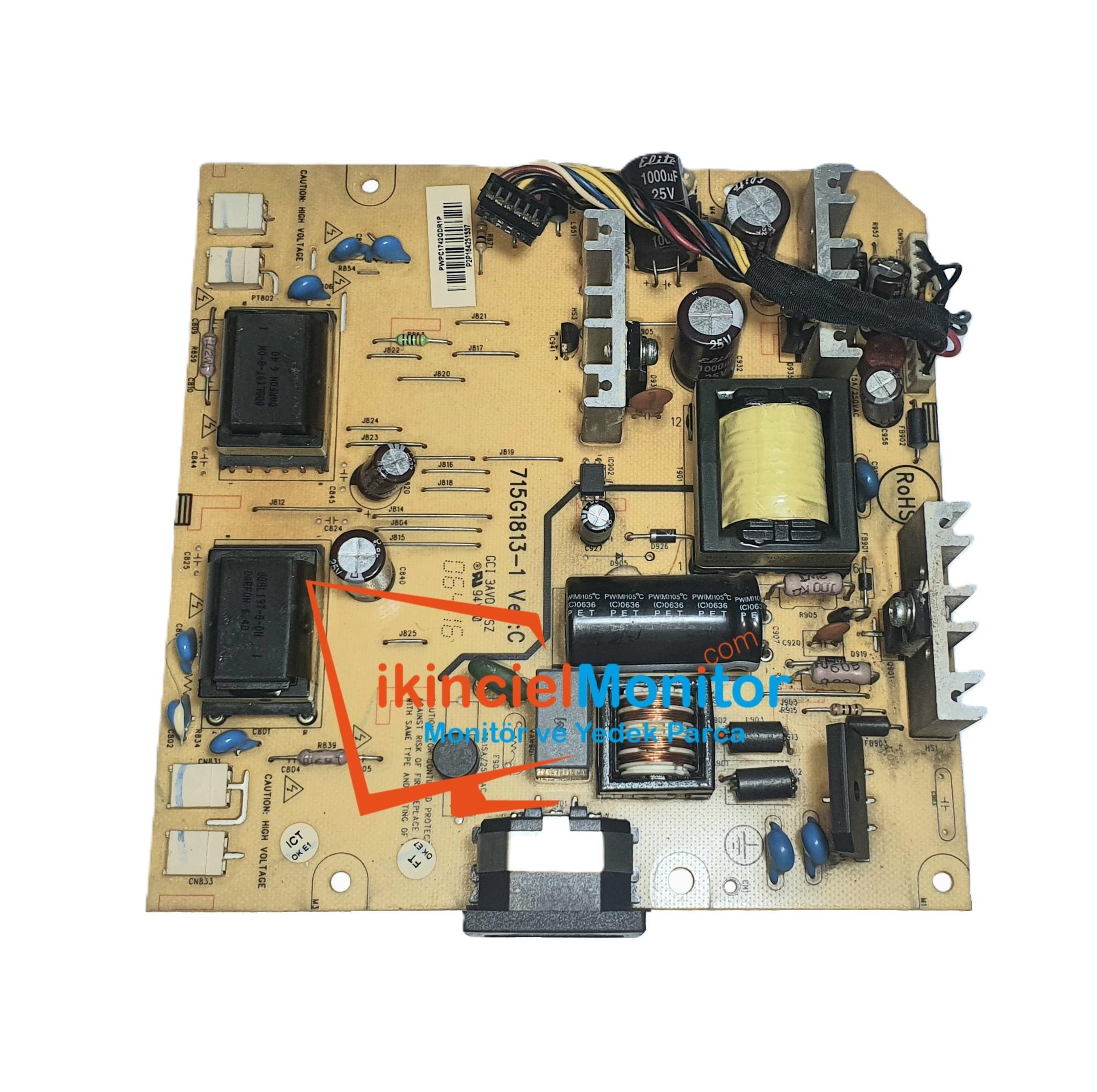715G1813-1 Philips 190S Monitör Besleme Kartı
