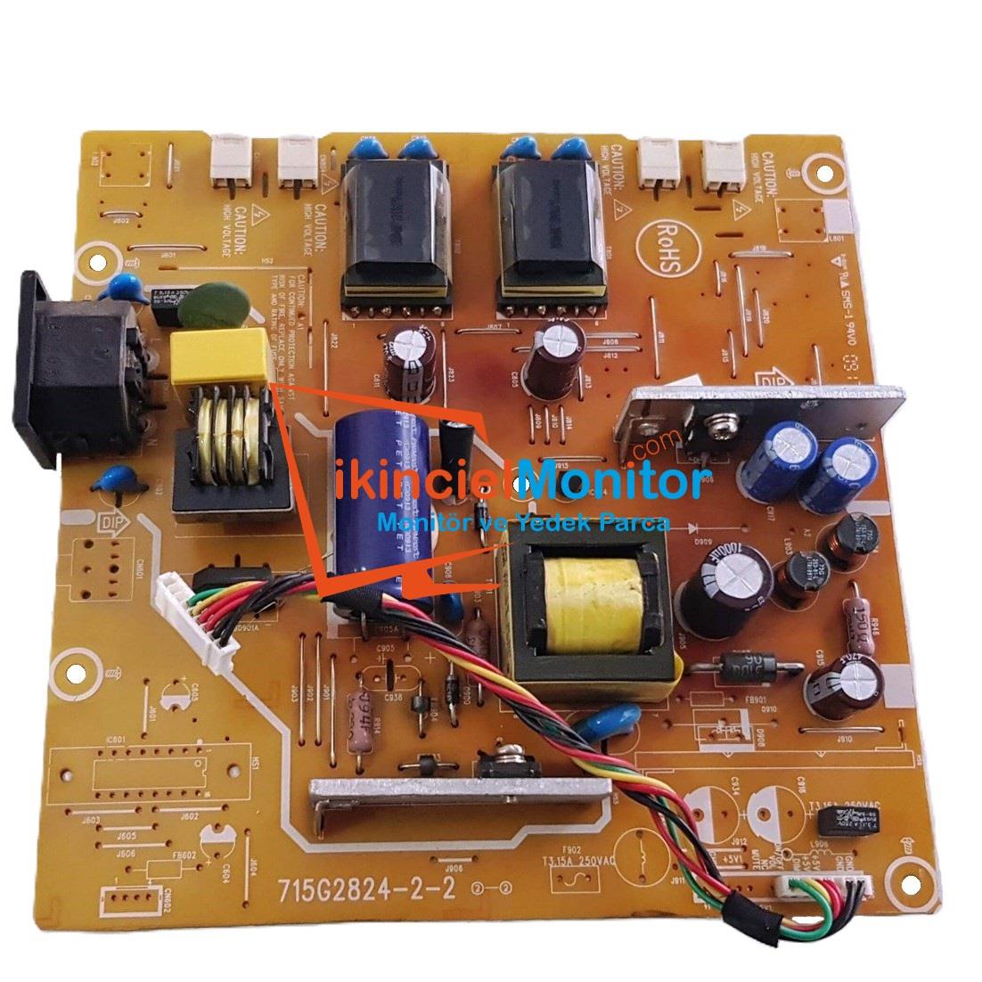 715G2824-2-2 Philips 190VW9 Besleme Güç Kartı