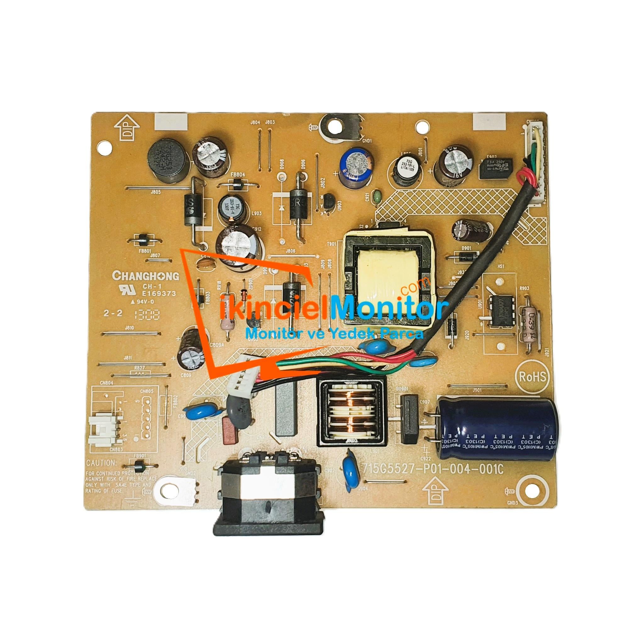 715G5527-P01-006-001C Philips 193V5L Besleme Kartı