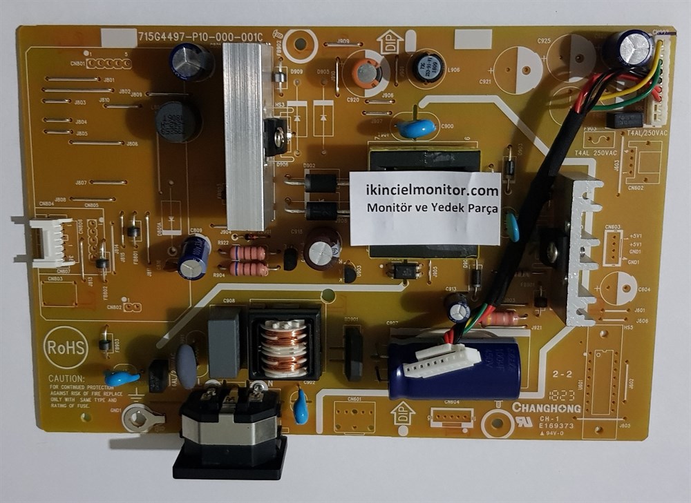PHİLİPSPhilips 243V5Q 23.6 inç Monitör Power Besleme KartıPower Besleme KartıPhilips 243V5Q LED Monitör Power Besleme Kartı 715G4497-P10-000-001C
