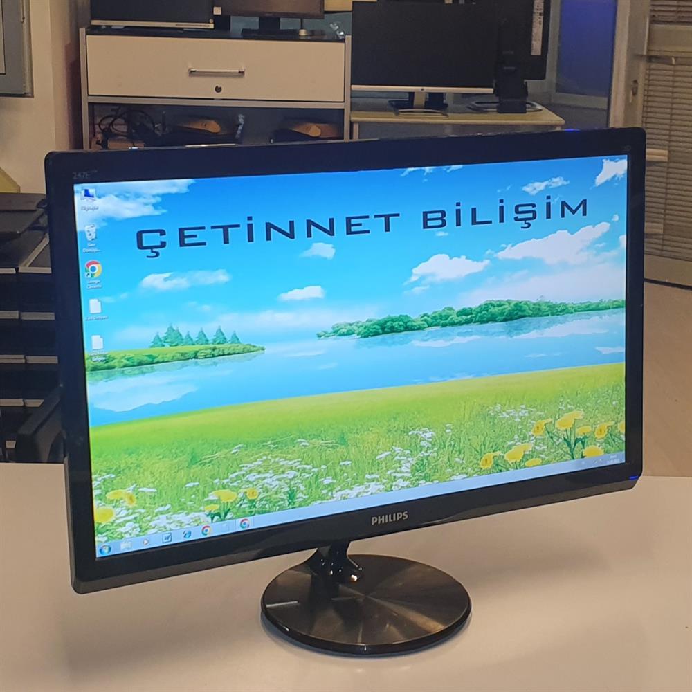 Philips 247E4L 23.6 inç HDMI Full HD LED Monitör