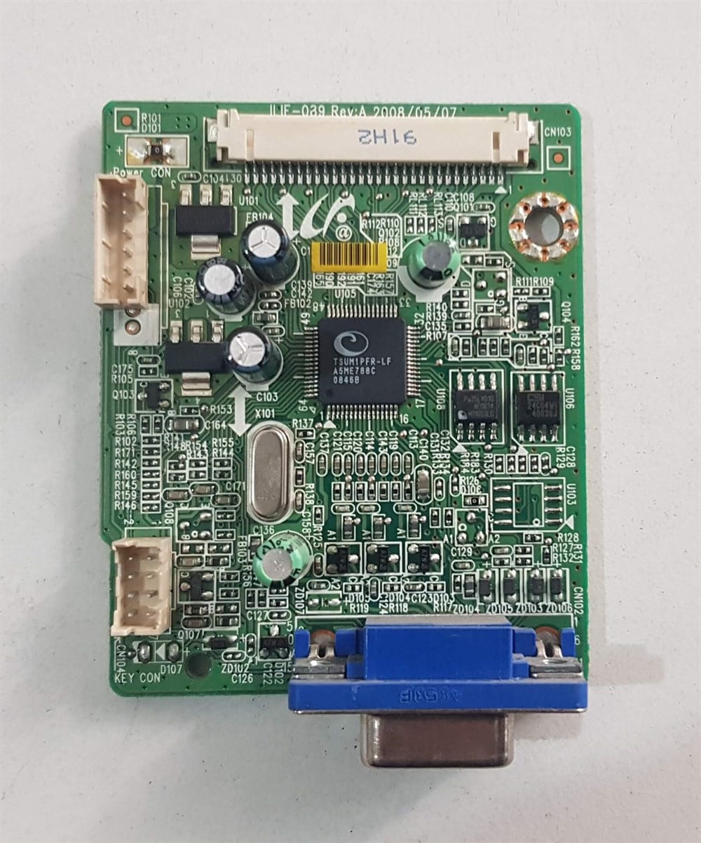 SAMSUNG 923NW 19 inç MONİTÖRÜN VGA KARTI VGA GÖRÜNTÜ KARTI ANAKART GRAFİK KARTI ILIF-089 REV A 491451300100R