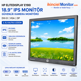 Hp Elitedisplay E190i E4U30AA 18.9 inç IPS Led Monitör