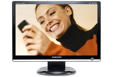 SAMSUNG 206BW 20 inç LCD MONİTÖR VGA DVI 1680x1050