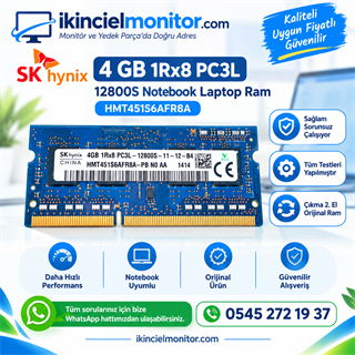 4 GB Notebook Ram | Uygun Fiyat