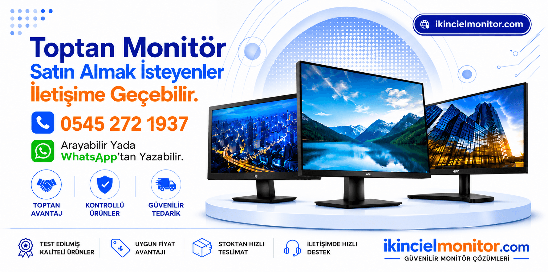 2.el Toptan Monitör Satışı