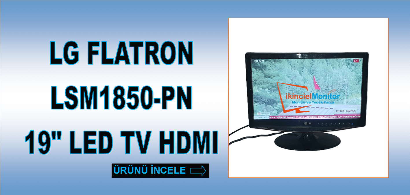 LG FLATRON LSM1850-PN 19 inç LED Televizyon HDMI