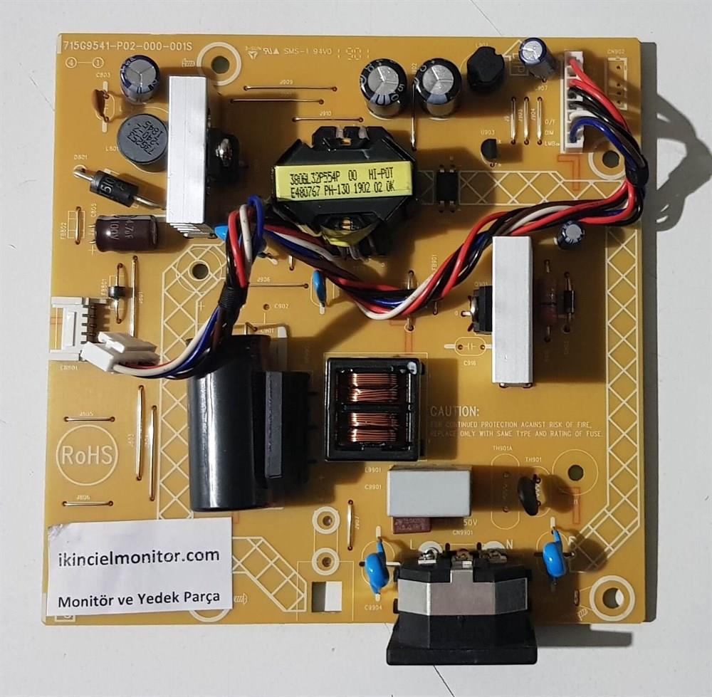 Acer VG240YBMİPCX Nitro VG0 Serisi 23.8 inç LED MONİTÖRÜN POWER BESLEME KARTI GÜÇ KARTI 715G9541-P02-000-001S