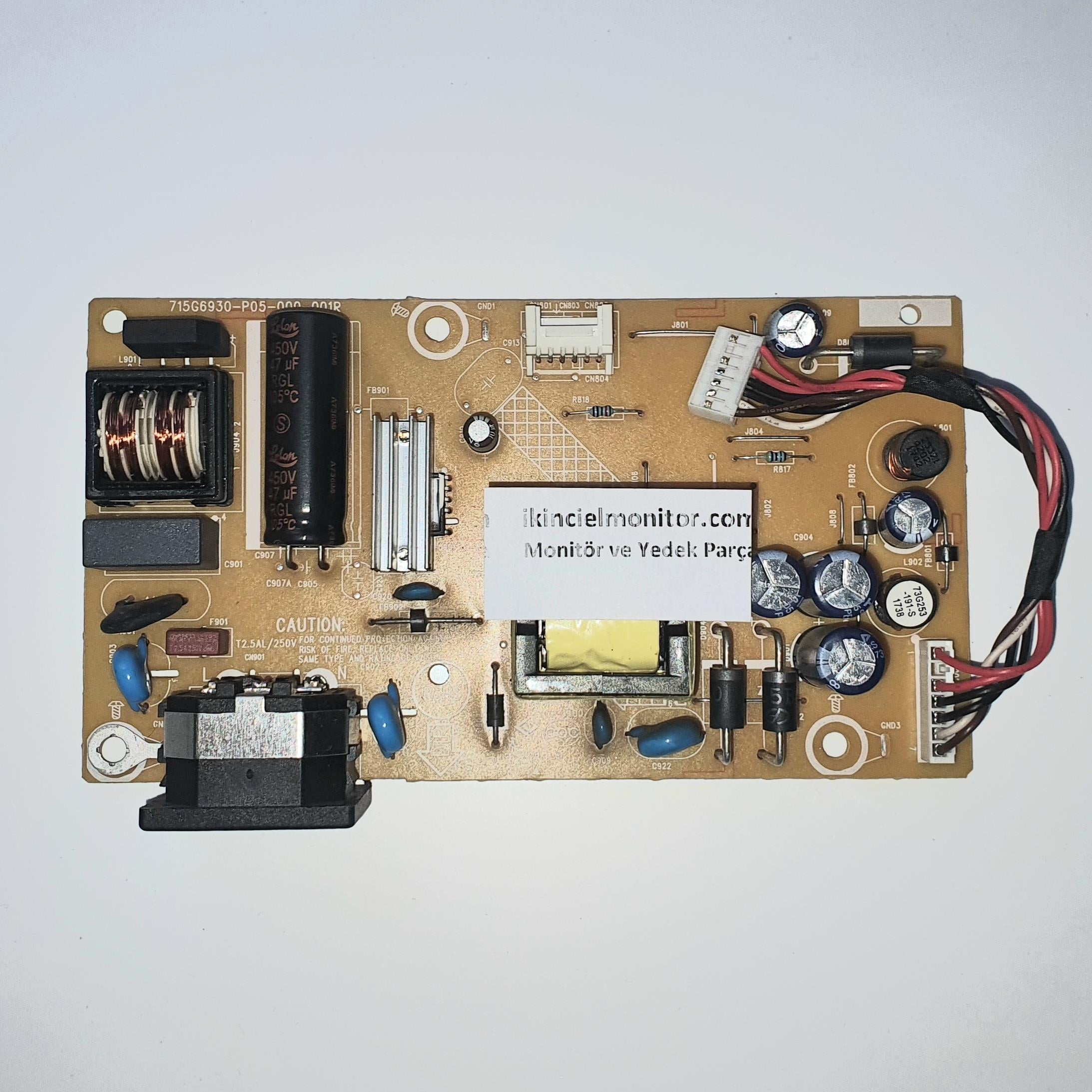 715G6930-P05-000-001R ASUS VP228HE Monitör Güç Kartı