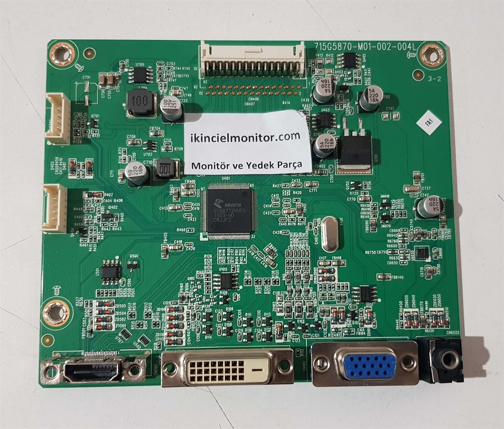 ASUS VS239 VS239HV LED MONİTÖRÜN VGA HDMI GÖRÜNTÜ KARTI ANAKARTI HDMI KARTI 715G5870-M01-002-004L