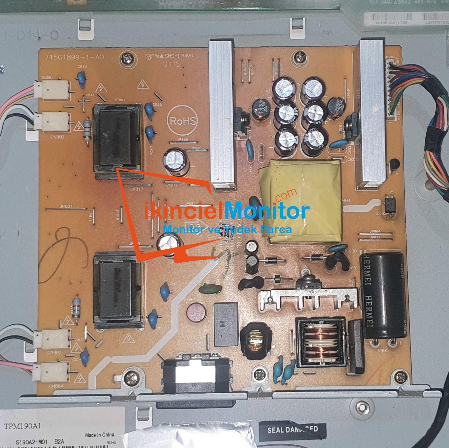 715G1899-1-AO ASUS VW193 Monitör Güç Kartı 