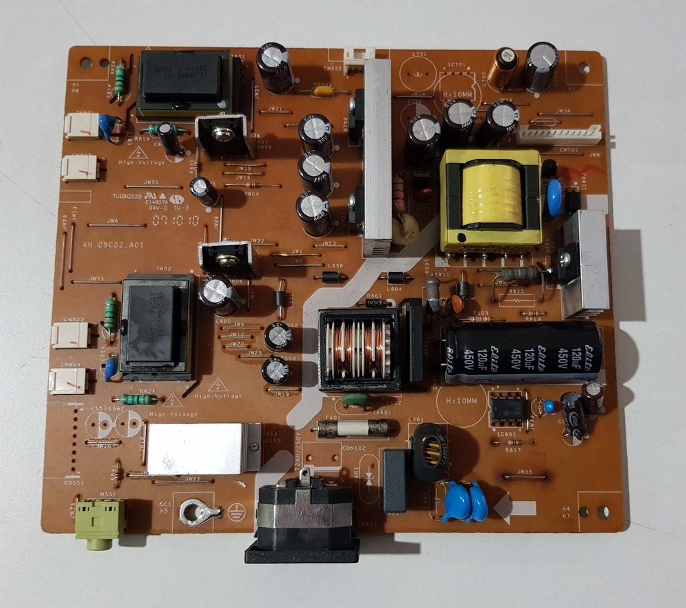 ASUS VW222S 22 inç MONİTÖRÜN POWER BESLEME KARTI MAIN BOARD GÜÇ KARTI 4H.09C02.A01 TU08Q52B
