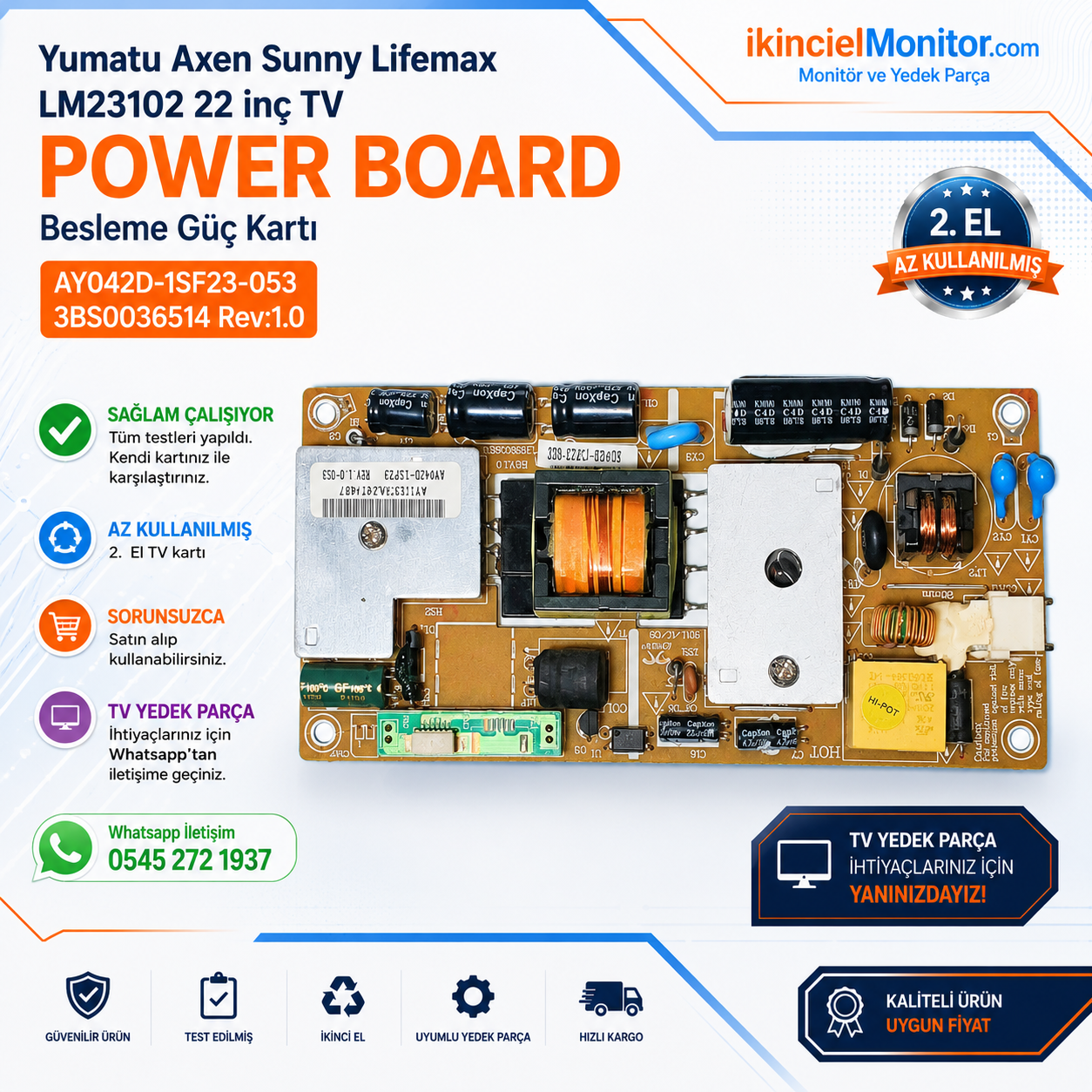 AY042D-1SF23-053, 3BS0036514 Lifemax 22