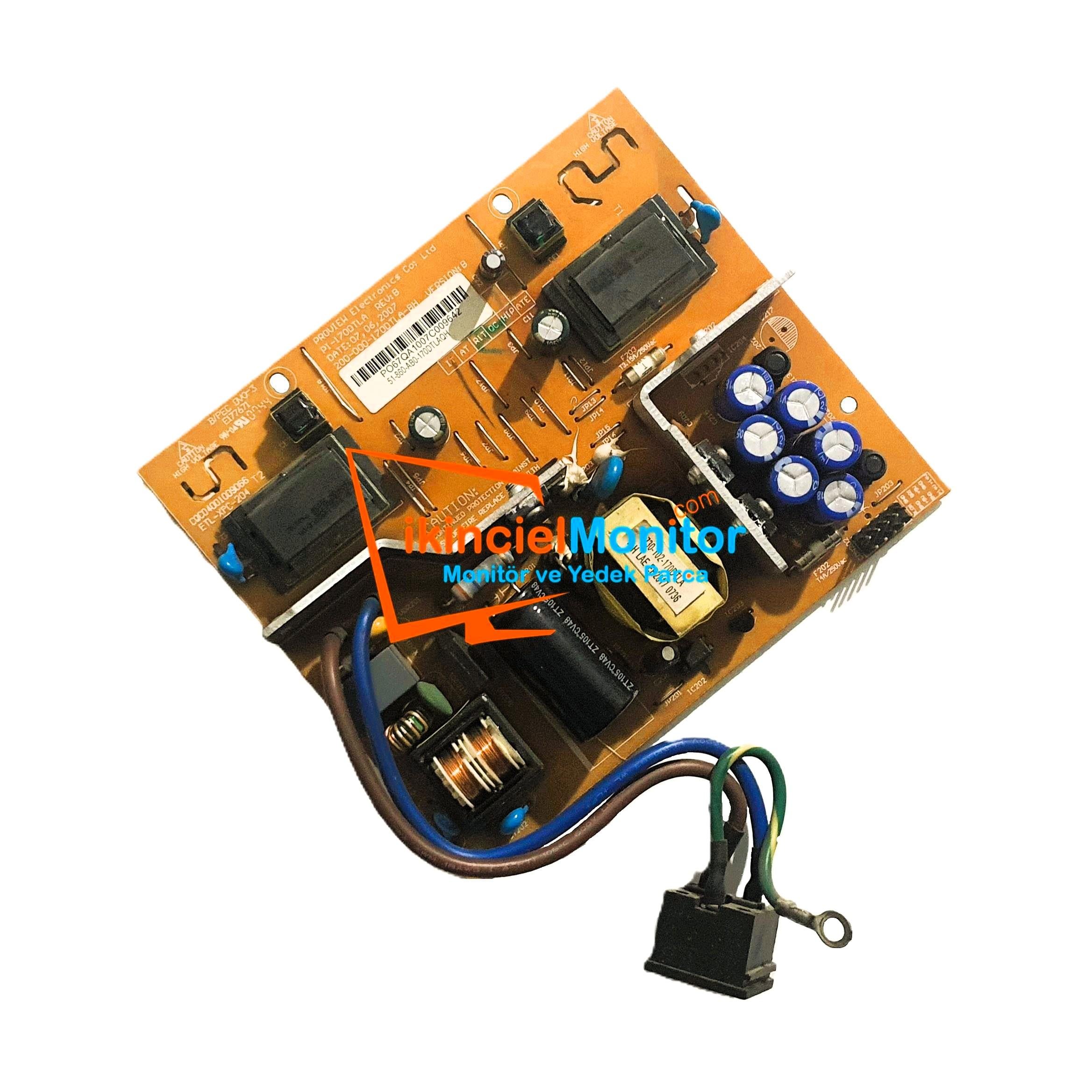 PI-170DTLA Beko 700P Monitör Besleme Kartı
