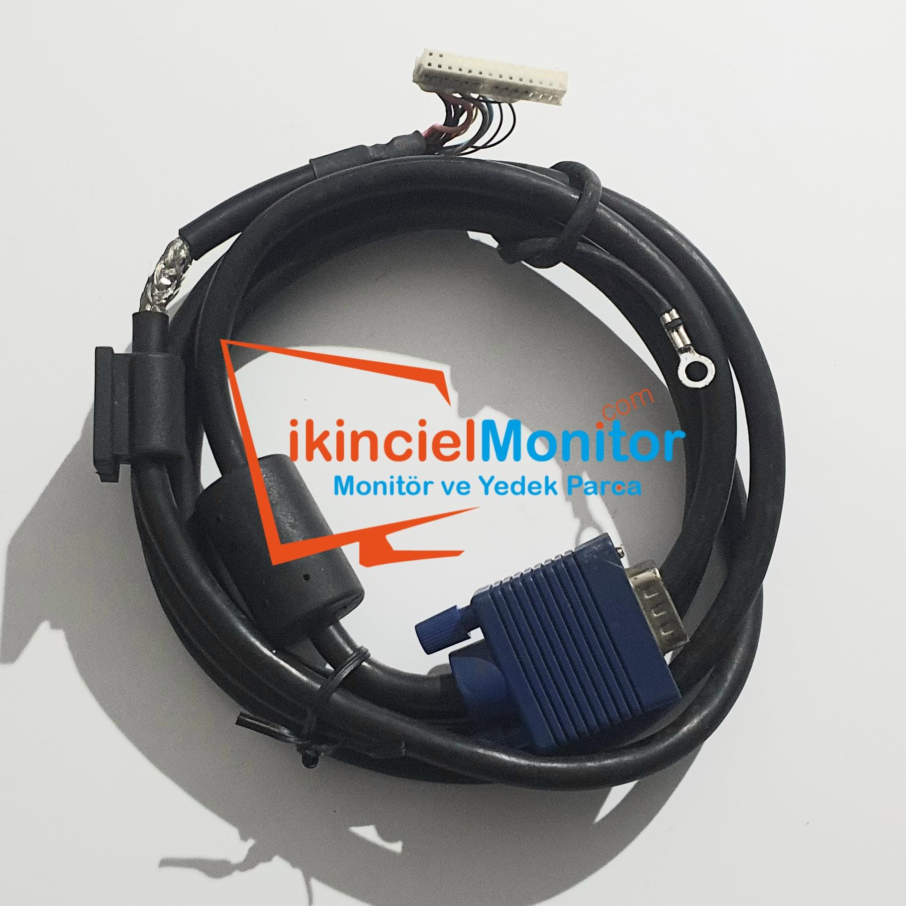 BEKO BS-17NLCD 700P 17 inç LCD KARE MONİTÖRÜN DAHİLİ VGA KABLOSU