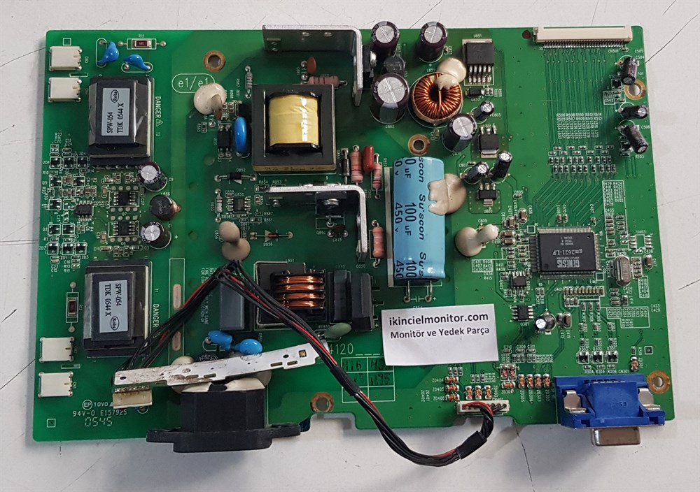 DELL E176FPF LCD MONİTÖR KARTI ANAKARTI 490441200110R QILF-046