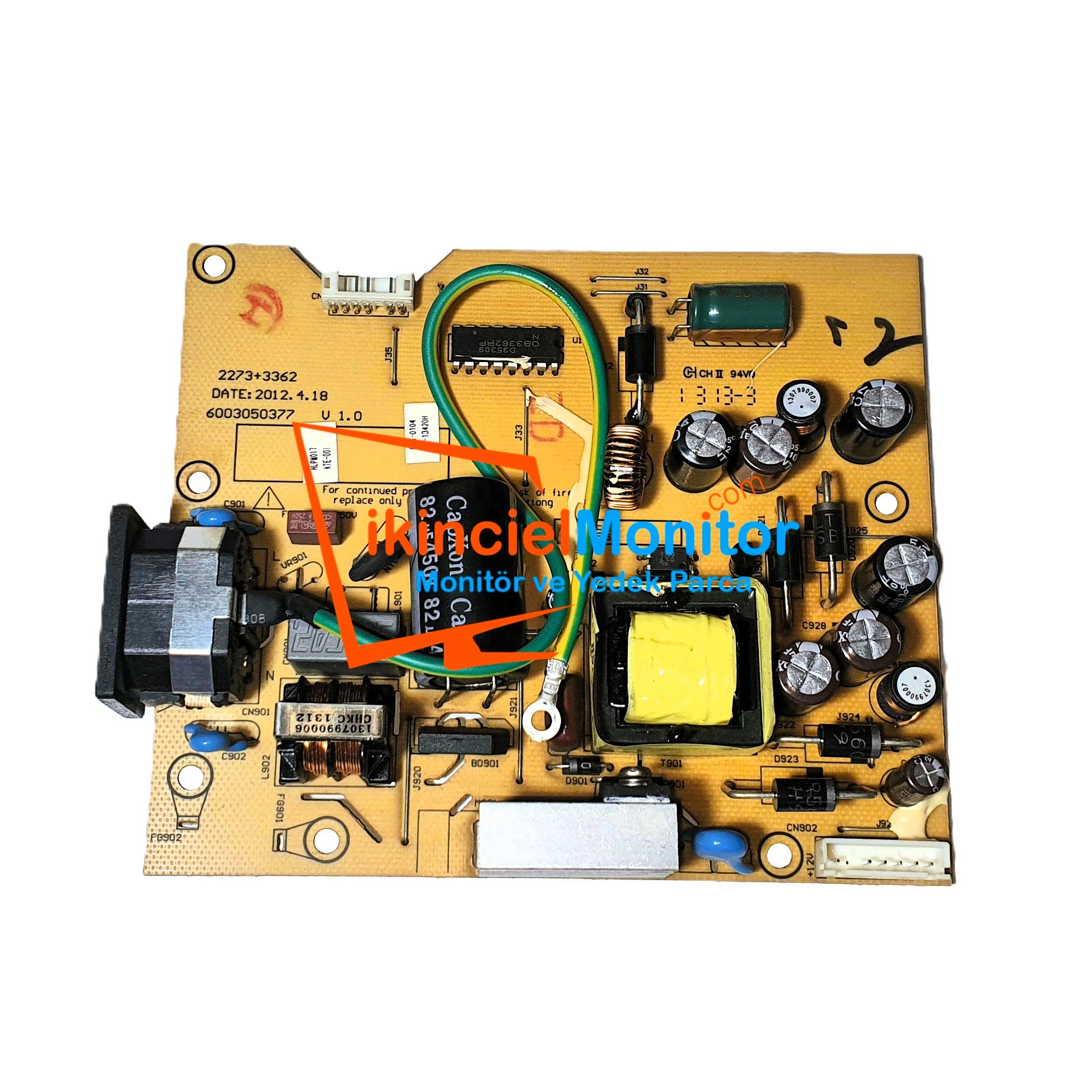 6003050377 EXPER H2L-GVD1 LED Monitör Besleme Kartı