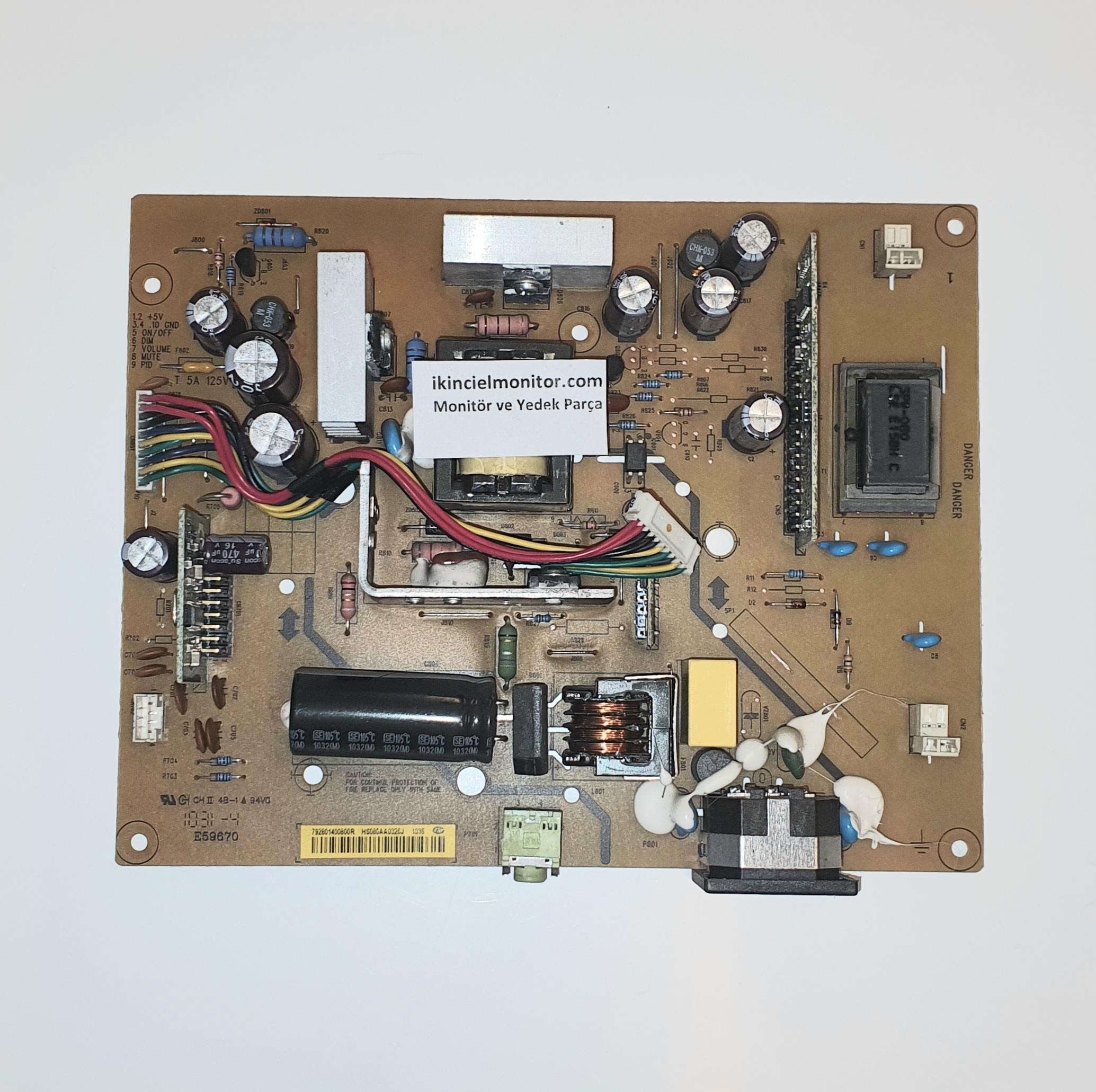 ILPI-150 492461400100R Fujitsu L20T-1 Monitör Güç Kartı