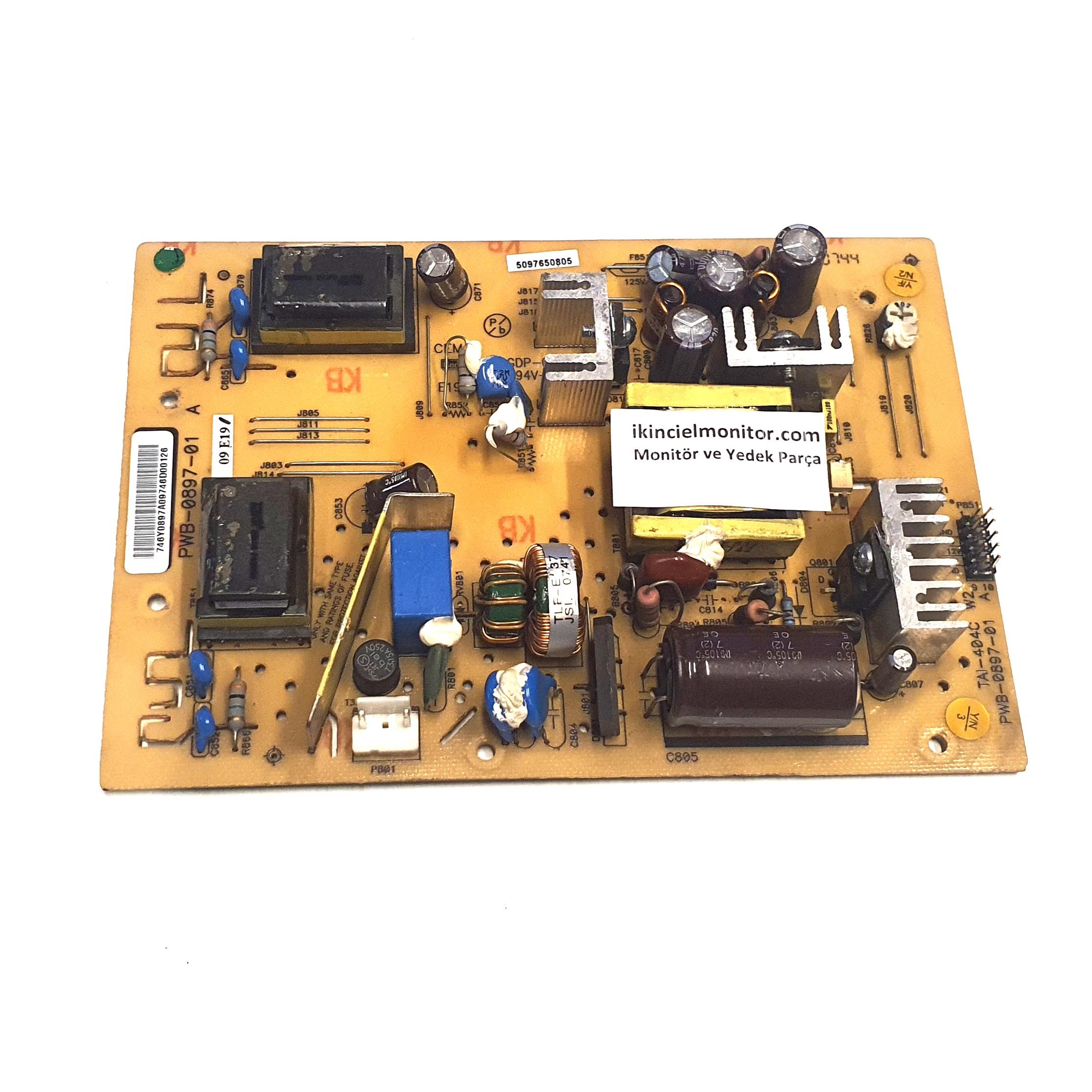 PWB-0897-01 TAI-404C HP L1706 Monitör Besleme Kartı