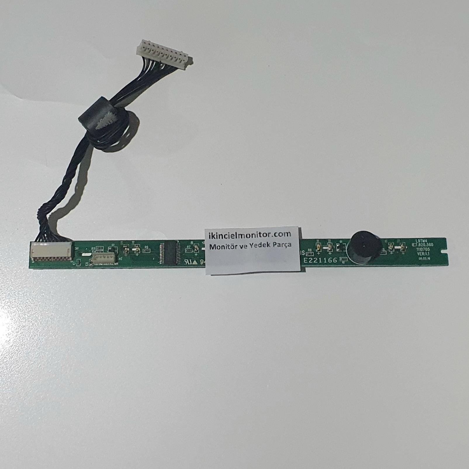 L9TM4 L9RP4 L7R4 Vestel Arçelik Monitör Tuş Kartı