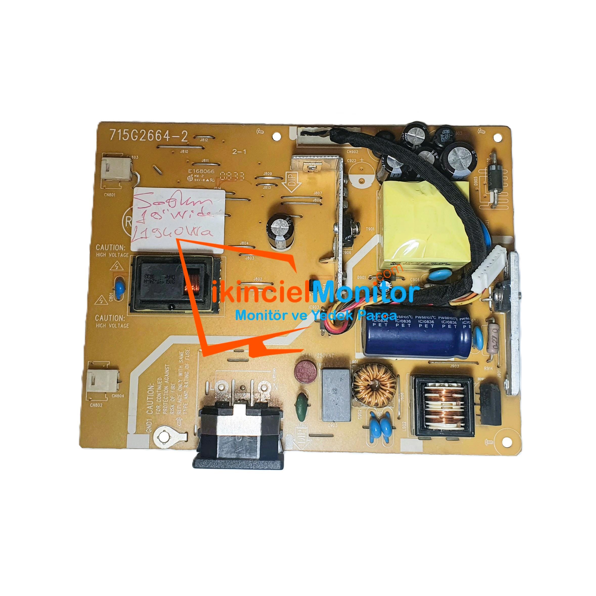 715G2664-3 Lenovo 17 inç Monitör Besleme Kartı