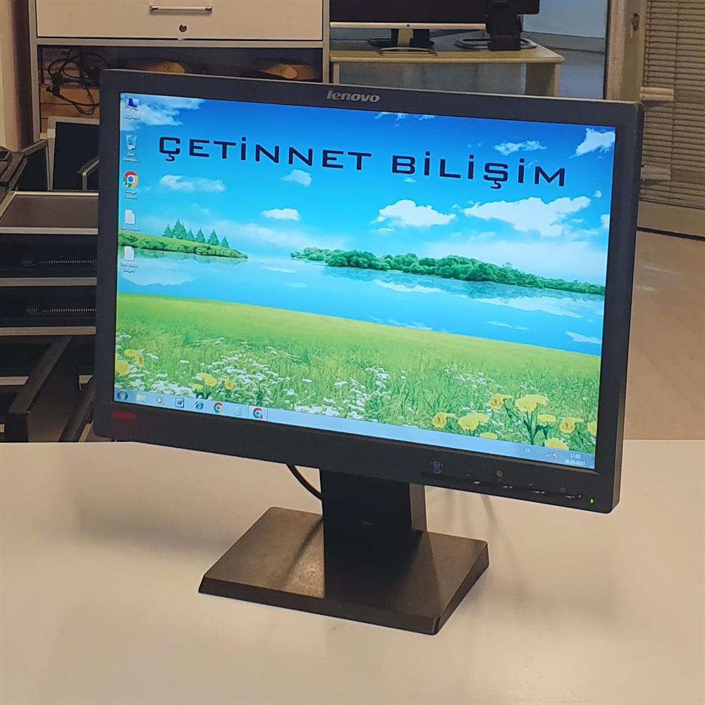 Lenovo 19 Inç Lcd Monitör Vga Dvi 2 El Çetinnet Bilişim