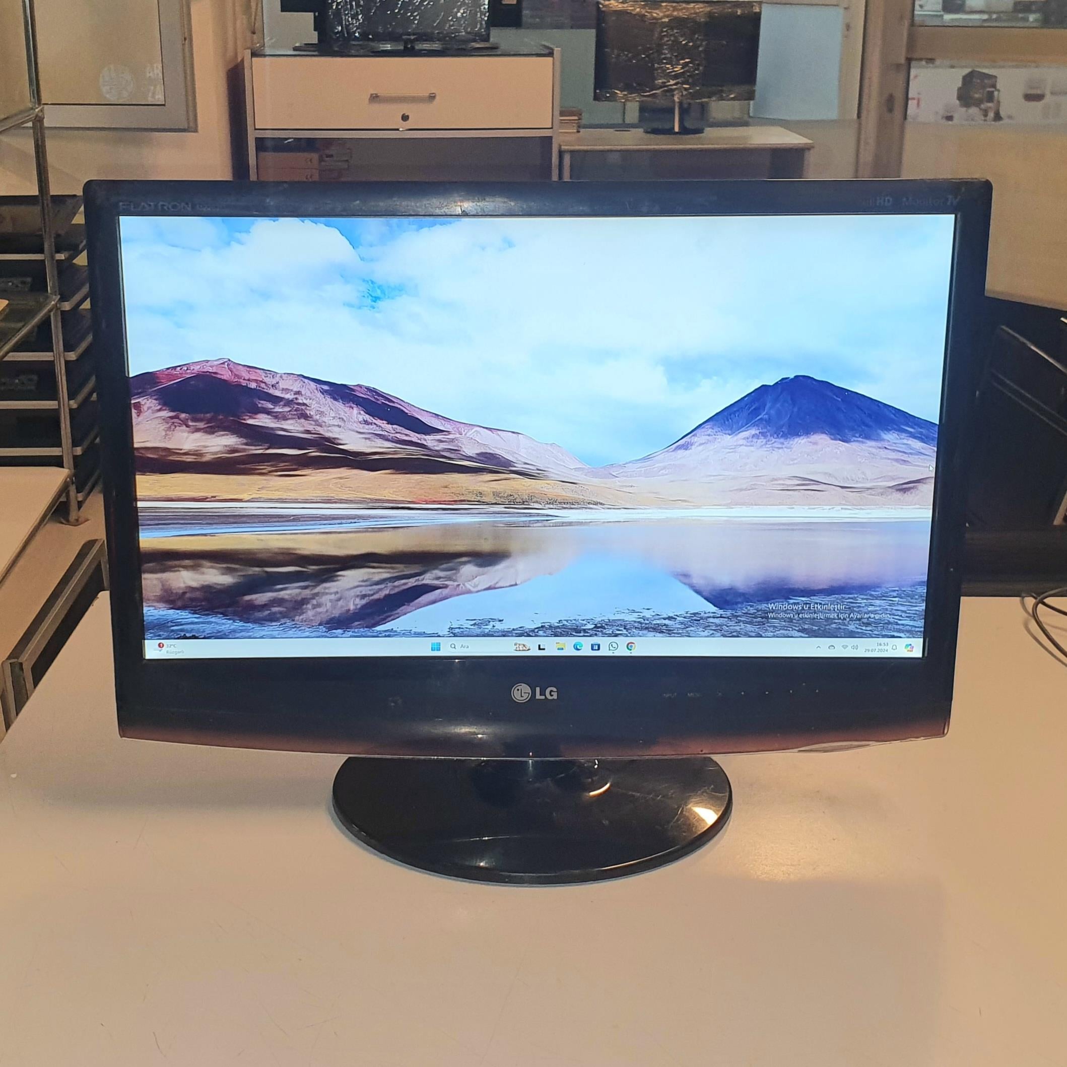 LG FLATRON M2262D-PC 22 inç 55 Ekran Monitör TV HDMI