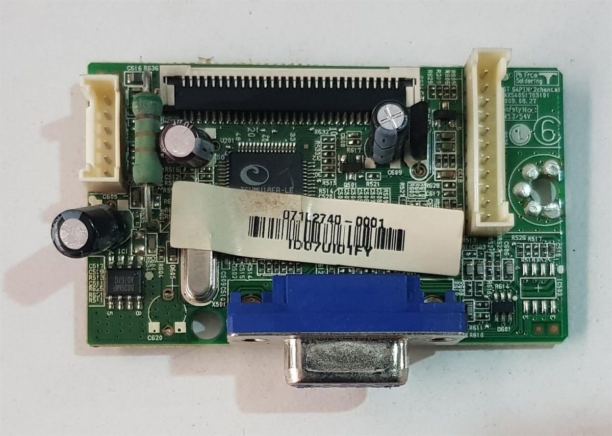 LG FLATRON W1942SE-PF 19 inç MONİTÖRÜN VGA GÖRÜNTÜ KARTI GRAFİK KARTI ANAKART E227809 B EAX54051702 0