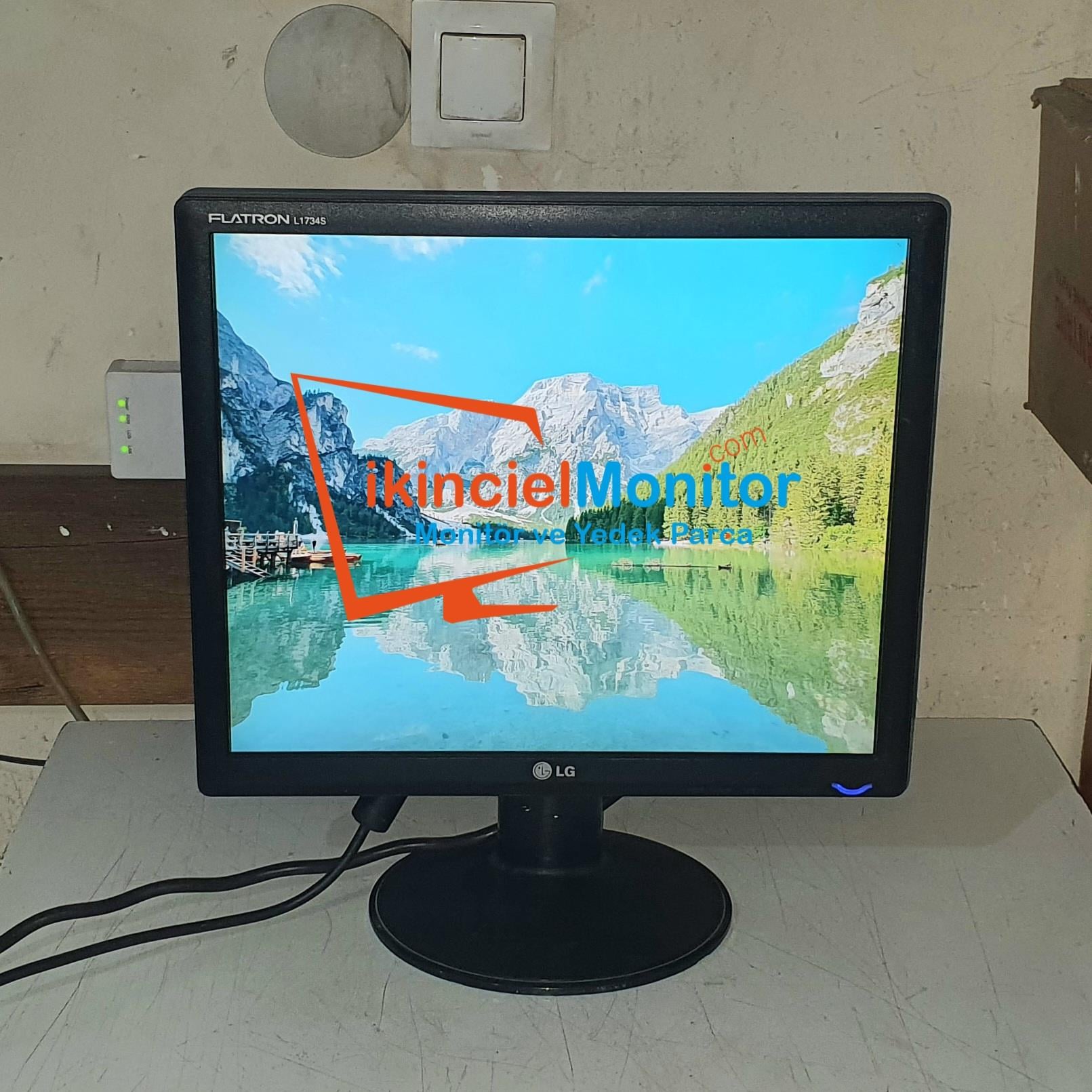 LG L1734S 17 inç Lcd Monitör 2.El | ÇetinNet Bilişim