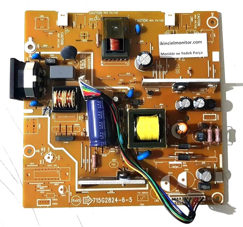 715G2824-6-5 Philips 190V1 Monitör Besleme Kartı
