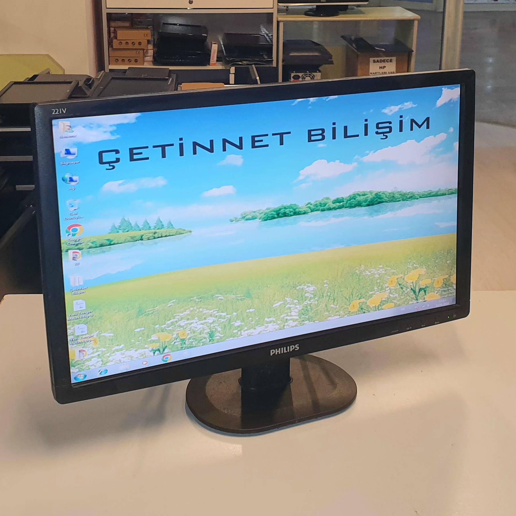 Philips 221V2 21.5 inç LED Monitör Yenilenmiş