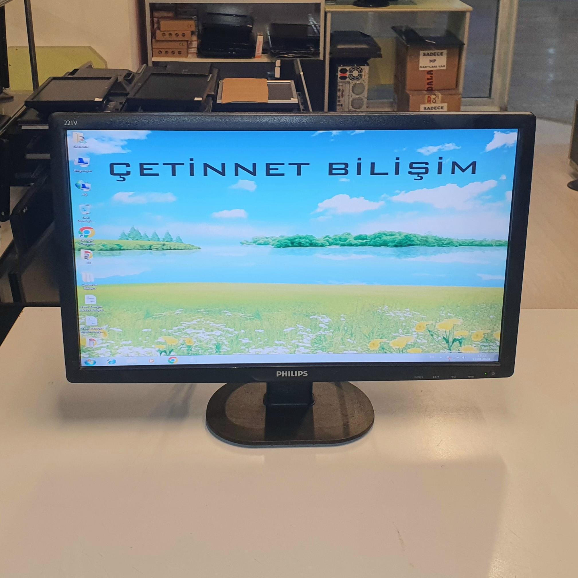 Philips 221V2 21.5 inç LED Monitör Yenilenmiş